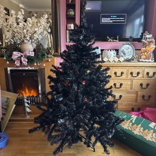 Black Christmas Tree 4ft 150cm