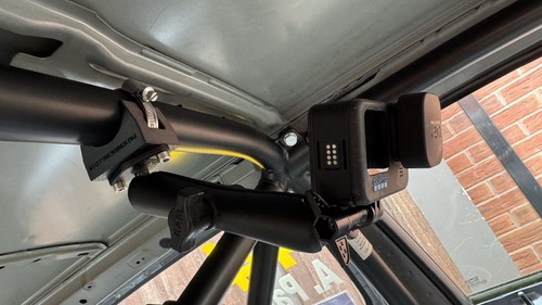Roll cage 5mm thread plate - 50.5mm,