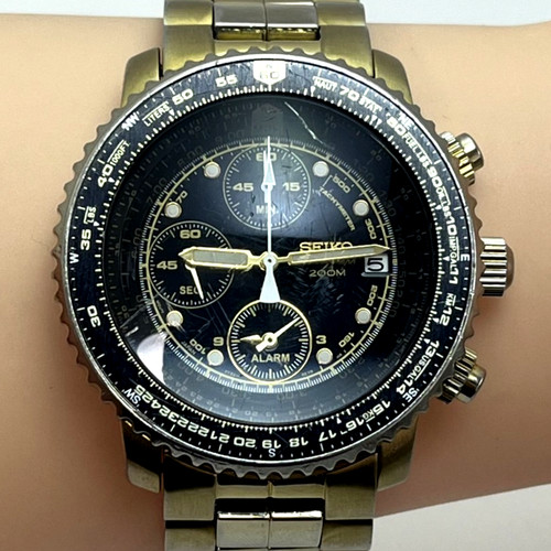 Seiko chronograph 7t62 0eb0 - seiko, 7t62-0eb0