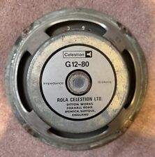 Vintage Rola Celestion G12-80 15 ohm speaker T3047