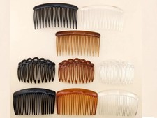 Clear side combs in strong