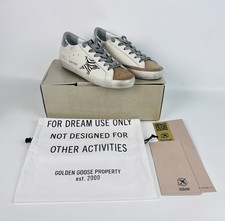 Golden Goose Superstar Classic Suede/ Leather Designer Trainers Uk 39/6 * New*