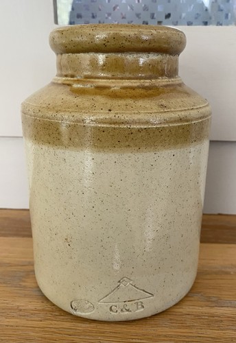 Antique stoneware salt glazed - salt,
