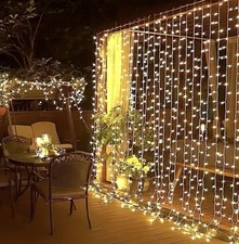 600LED Fairy Curtain Lights