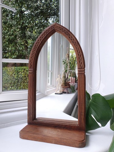 Vintage wood gothic arch - wood,