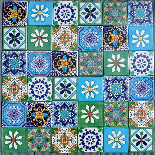 Mexican tiles marina mix - mix,