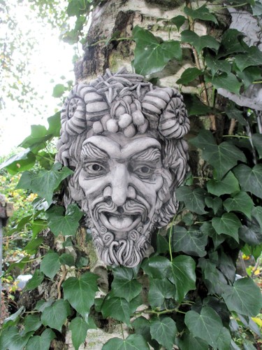 Satyr garden wall hanging - wall,