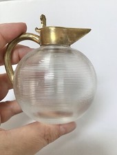 Antique Brass & Murano Glass