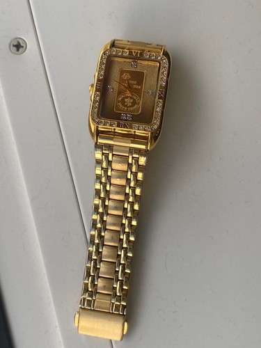 Elgin gold ingot wristwatch - elgin,