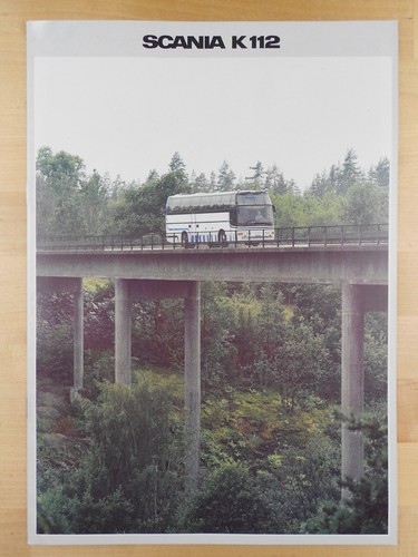 Scania k112 bus coach brochure - k112,