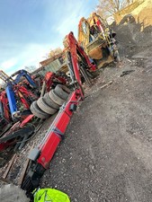 HIAB Jonsered 1200 RS Bucket Crane 2018 Epsilon Crane Tipper Grab Lorry