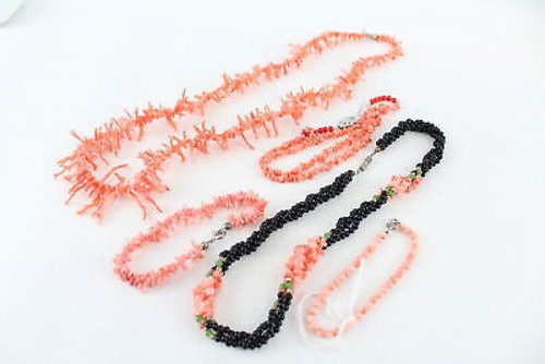 Coral jewellery vintage - coral,