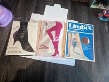 SILKIES VINTAGE TIGHTS PLUS 2 OTHER PAIRS OF VINTAGE TIGHTS / STOCKINGS