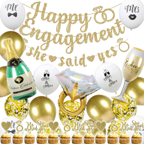 Engagement party decorations - engagement,