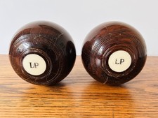 Vintage Lignum Vitae Wooden