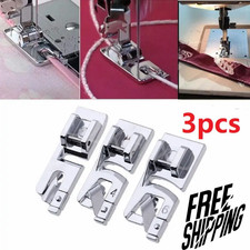 Set of 3 Rolled Hem Presser