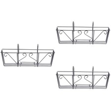  3pcs Iron Plant Stand Hanging Planter Pot Flower Pot Planter