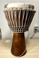 Handcrafted Rope-Tuned Djembe