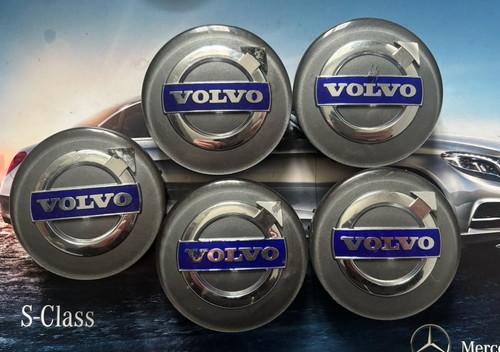 Five genuine volvo wheel - five, caps