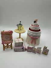 Sylvanian Families Wedding Cake & Accessories Set – 100% Complete Flair Retired