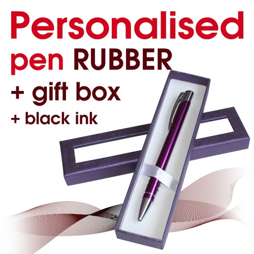 Personalised metal pen rubber - metal,