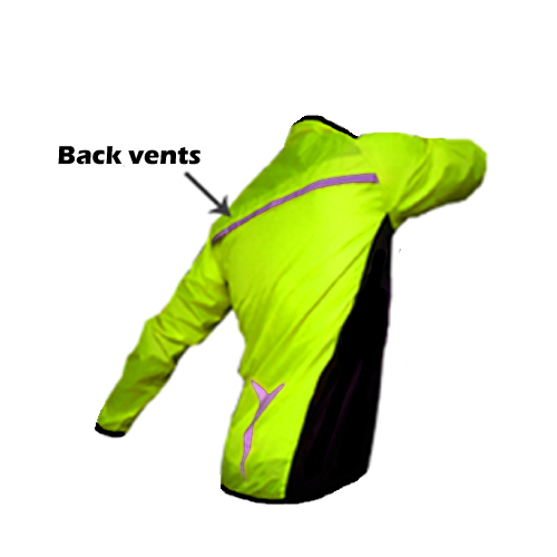 Mens cycling jacket viz - cycling, hi