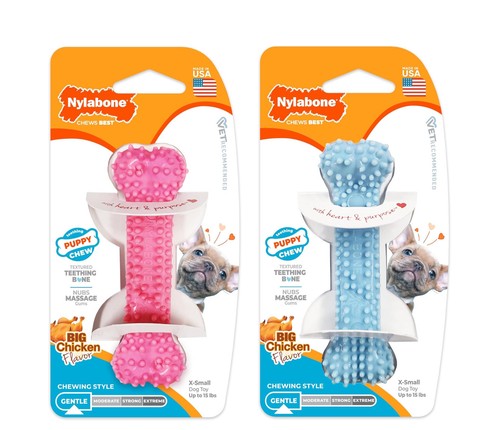 Nylabone puppy teething chew - nylabone,