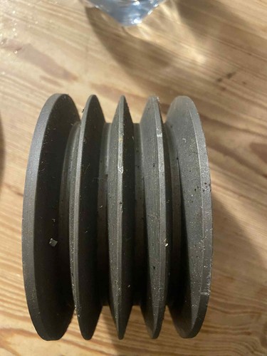 Groove belt pulley 125mm - groove,