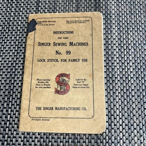 Singer sewing machine 99 - singer,
