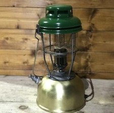 Industrial 1970's Vintage Tilley Lamp, Retro Unique Edison Mancave Camping Green