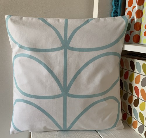 Orla kiely cushion - cushion, blue