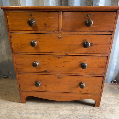 Antique pine victorian - pine, chest
