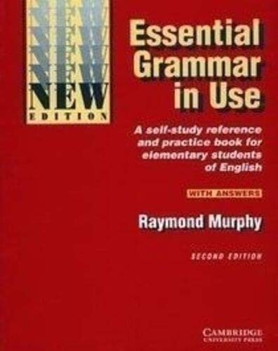 Essential grammar use with - essential,