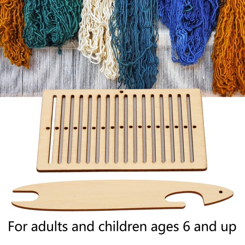 Piece wooden weaving loom - 2-piece,