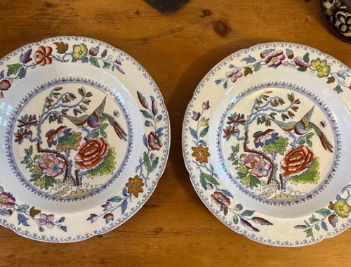 Pair antique 19th - antique, masons