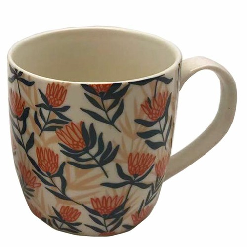 Protea flower porcelain - protea, coffee