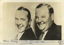 STAN LAUREL & OLIVER HARDY