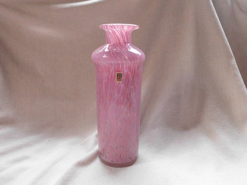 Mdina pink glass - pink, bottle