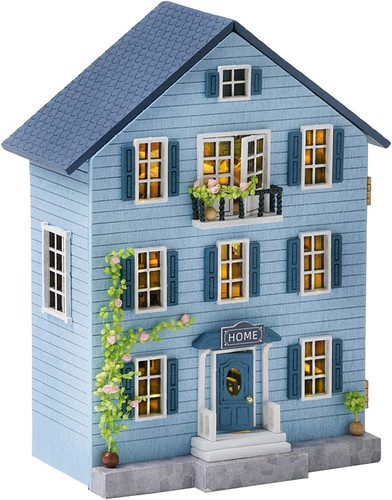 Diy dolls house kit miniature - diy,