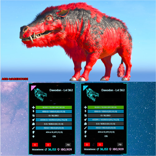 Top stat daeodon pair - top,