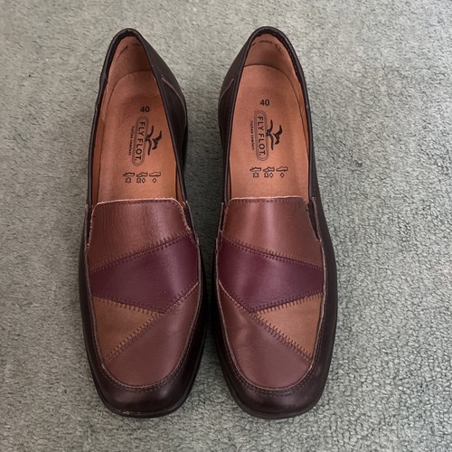 Fly flot brown mix - flot, leather