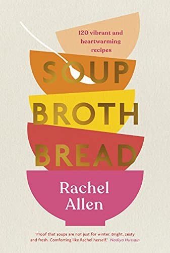 Soup broth bread - bread:, vibrant