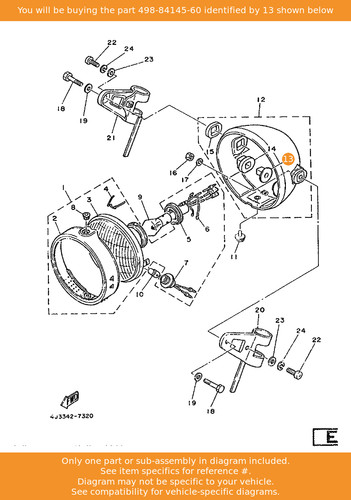 Yamaha collar body fitting - body,