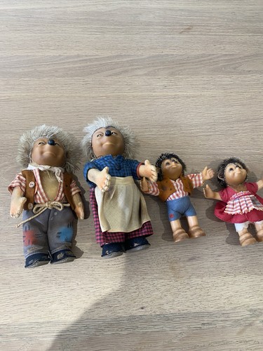 Steiff hedgehog family macki - family,