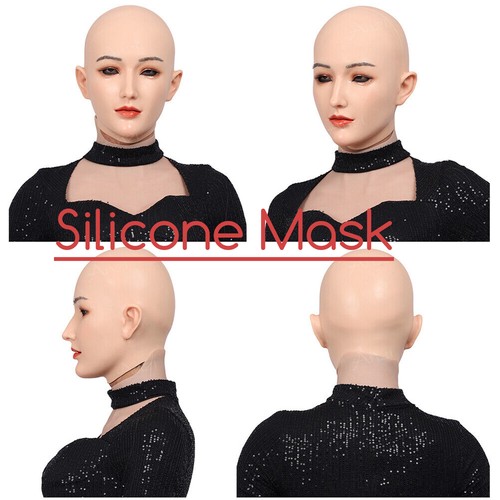 Silicone mask female - silicone,