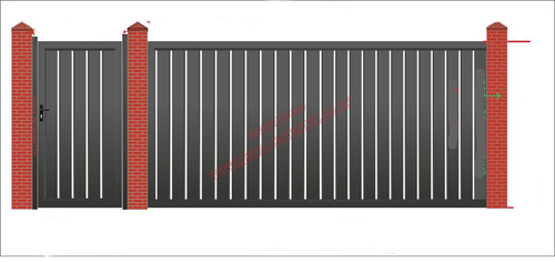 Aluminium driveway gates - driveway,