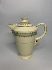 Vintage Art Deco Newhall Pottery Coffee Pot Fortuna Shape 1930s