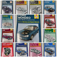 Haynes Car Repair Manuals Ford