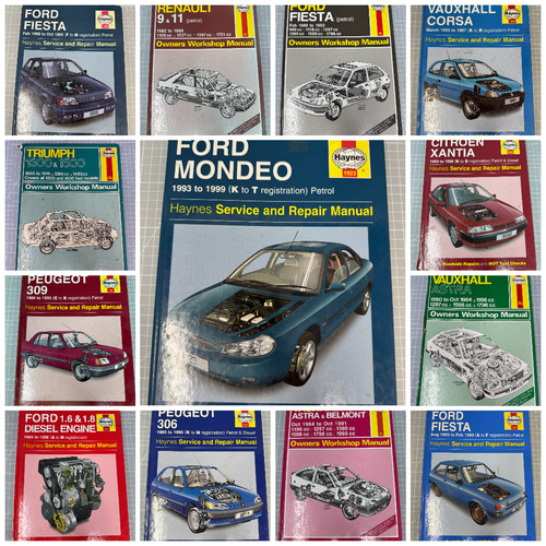 Haynes car repair manuals ford - repair,