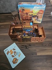 Playmobil 3773 Old Fort Bravo Western Fortress Boxed Vintage Rare Complete.